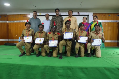 NCC VALEDICTORY FUNCTION (NOV 11)